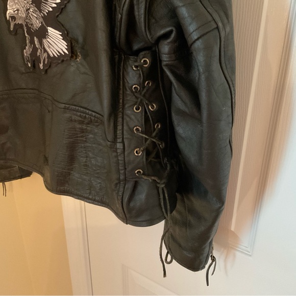 Vintage Hudson Leather Motorcycle Jacket - Picture 12 of 12